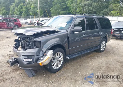 2017 Ford Expedition El Limited из США, поврежденный, VIN 1FMJK1KT1HEA77000